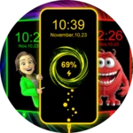 charging animation theme art android application logo